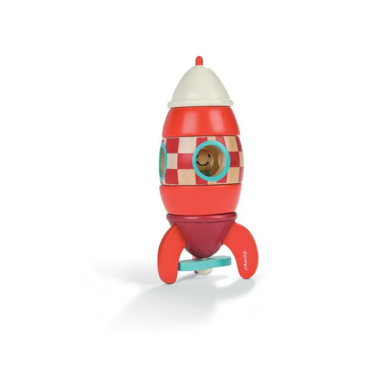 Janod Rocket with Magnets, My First Construction Set