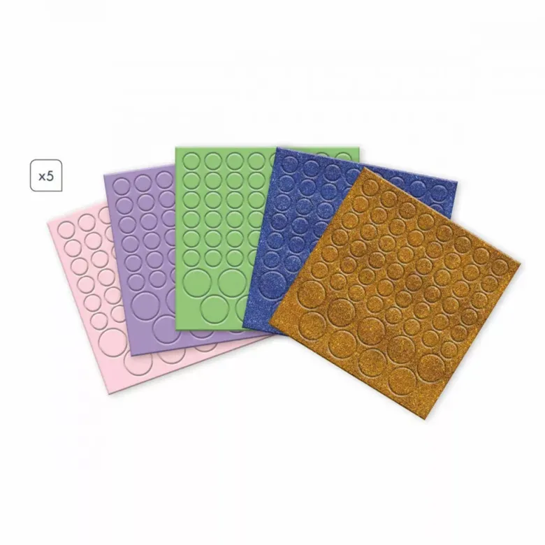Janod Sticker Mosaic, Round Stickers