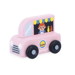 Janod Wooden Food Truck Toy Car