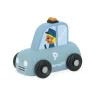 Janod Wooden Toy Car, Police Car