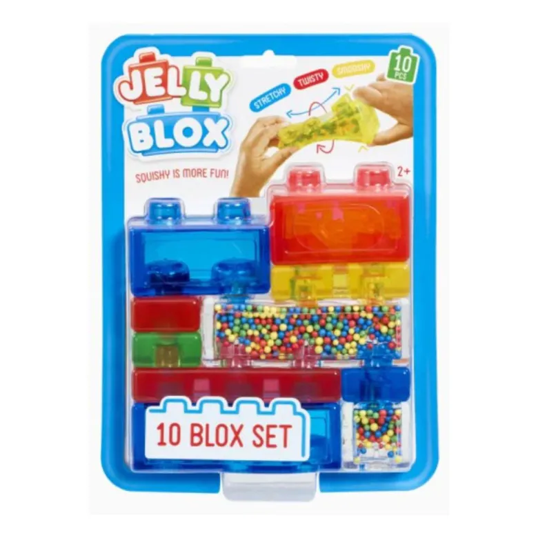 Jelly Blox, Squishy - 10 Pieces