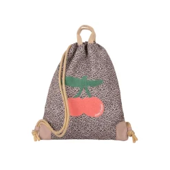 Jeune Premier City Bag / Backpack – Leopard Cherry