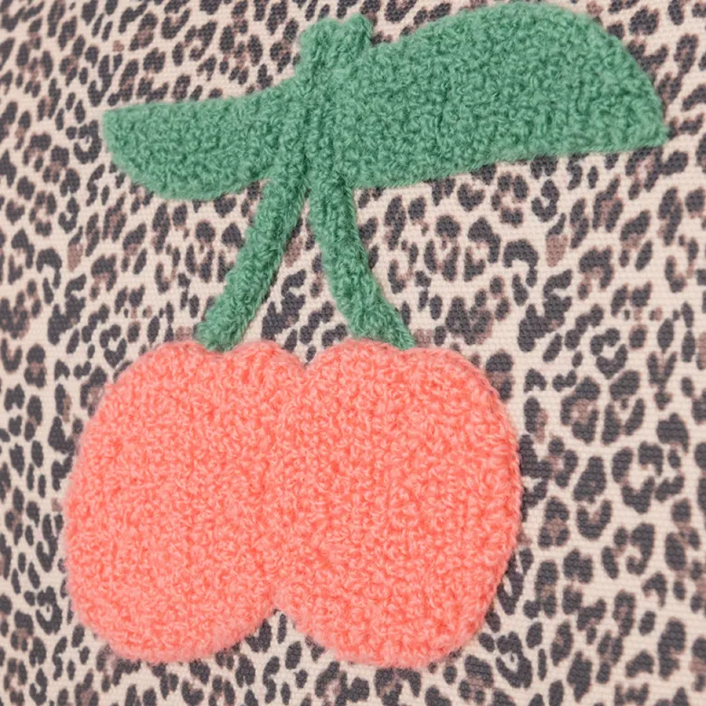 Jeune Premier City Bag / Backpack – Leopard Cherry