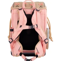 Jeune Premier Ergonomic Backpack, Cherry Pompon - For Ages 6-10