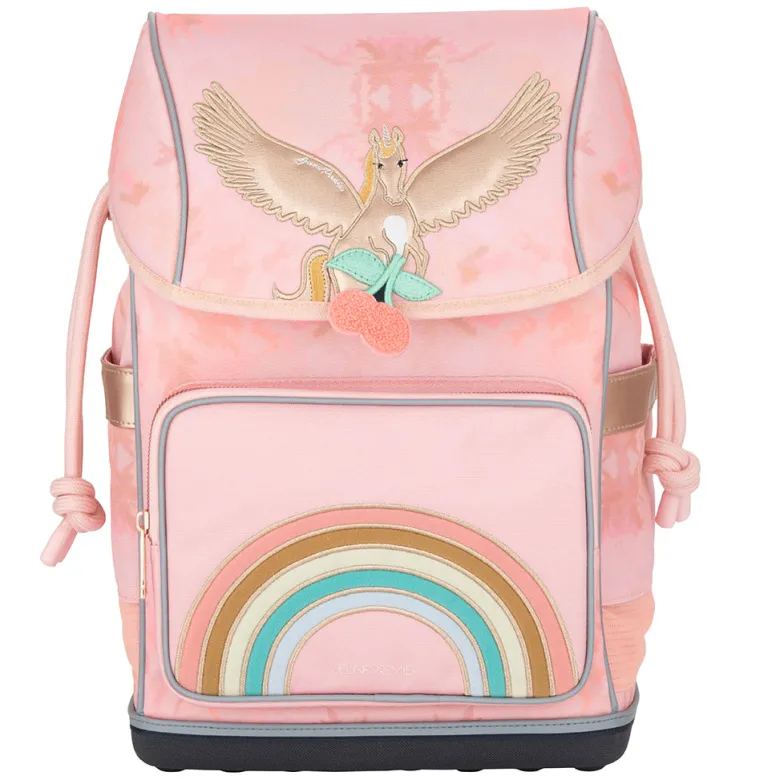 Jeune Premier Ergonomic Backpack, Tie-dye Pegasus - For Ages 6-10