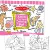 Jumbo Coloring Book with Animals and Princesses
