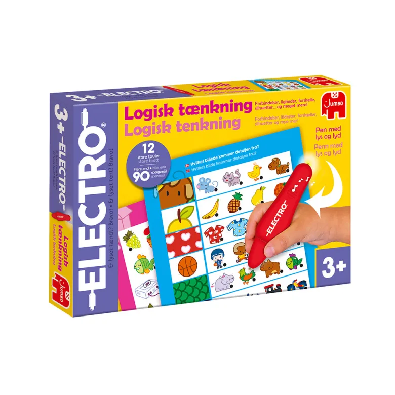 Jumbo Electro Logical Thinking, Play and Learn (Danish and Norwegian)