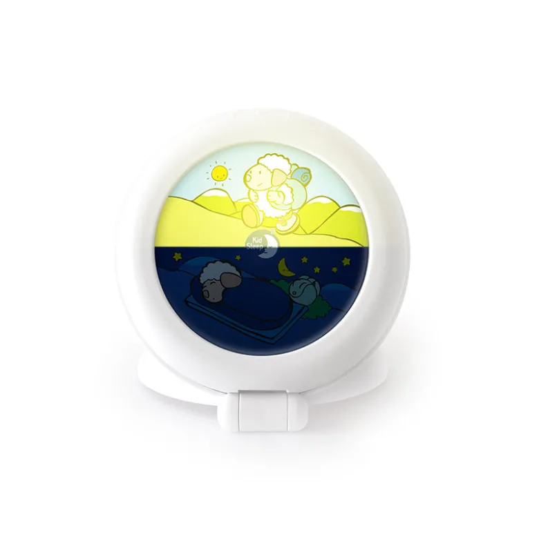 Kid'Sleep Travel Alarm Clock with Night and Day Indicator, Globetrotter