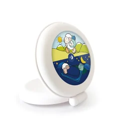 Kid'Sleep Travel Alarm Clock with Night and Day Indicator, Globetrotter
