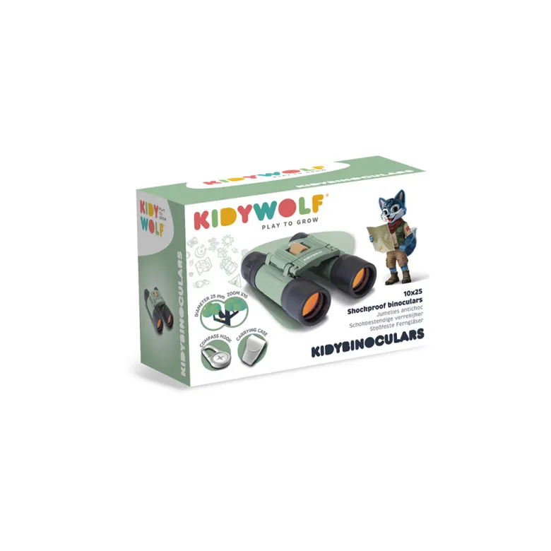 Kidybinoculars, Children's Binoculars - Green