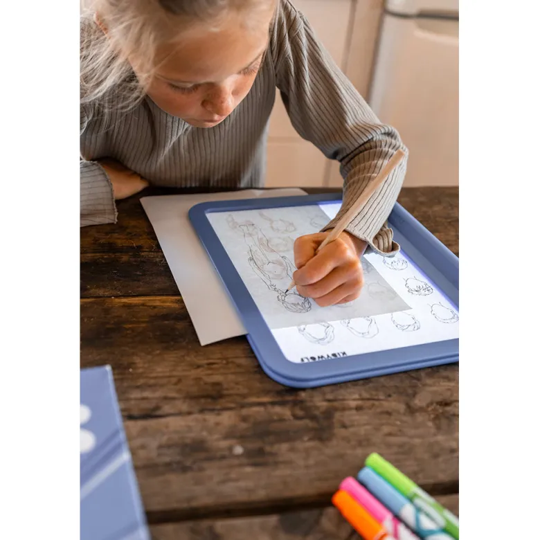 KidyDraw Drawing Tablet with Light, Manga