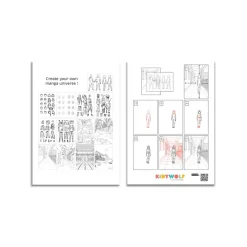 KidyDraw Drawing Tablet with Light, Manga