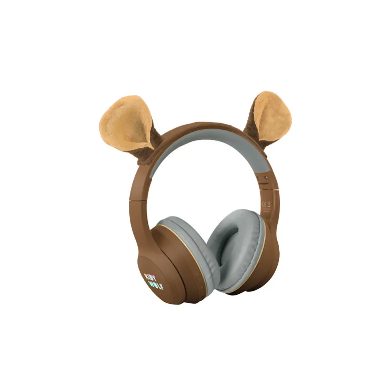 Kidyears Bluetooth Headphones with Magnetic Animal Ears – Bear