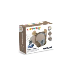 Kidyears Bluetooth Headphones with Magnetic Animal Ears – Bear