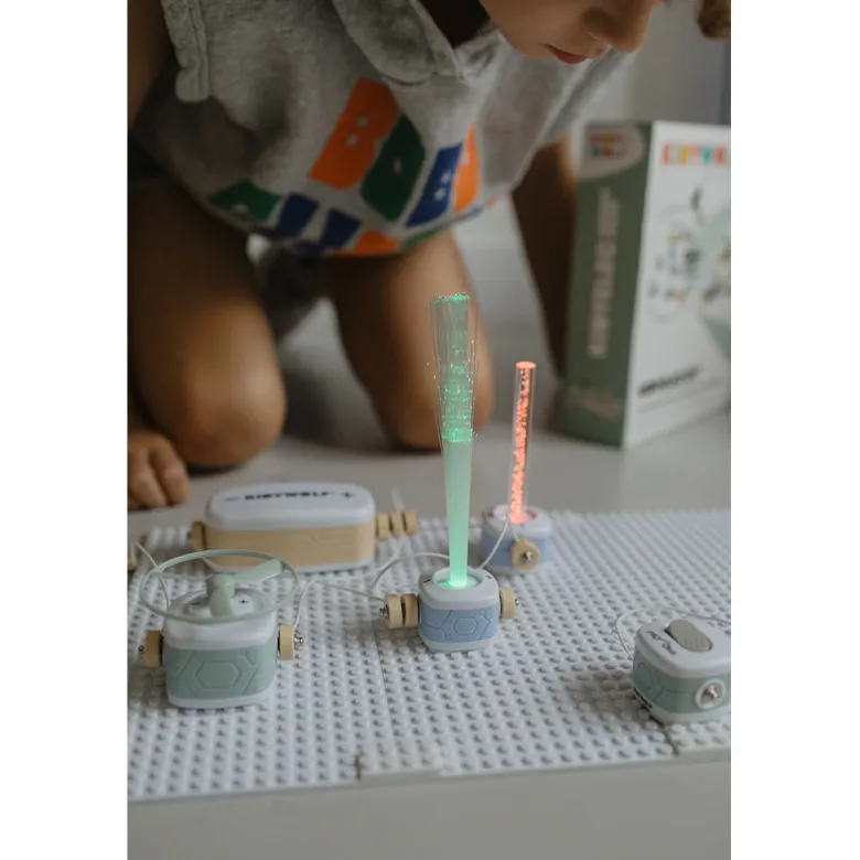 Kidyelec-Expert, Electricity and Power Experiment Kit - 18 Pieces