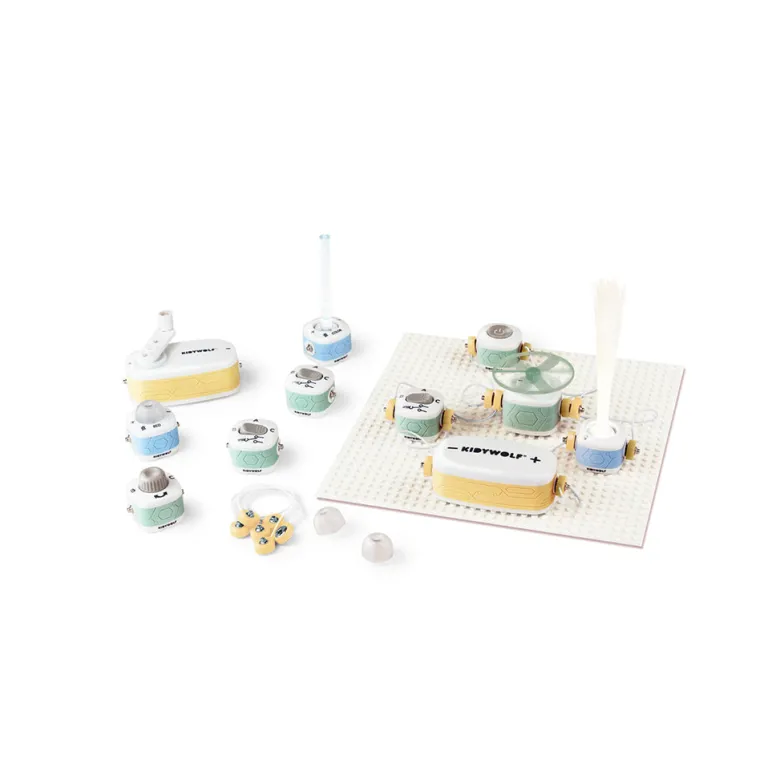 Kidyelec-Starter – Experiment Set on Electricity and Power – 11 Pieces