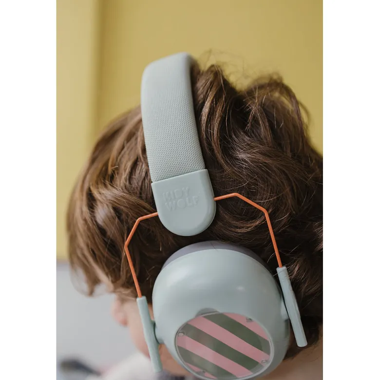 Kidynoise, Noise-Reducing Earmuffs for Kids, Foldable - Blue