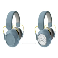 Kidynoise, Noise-Reducing Earmuffs for Kids, Foldable - Blue