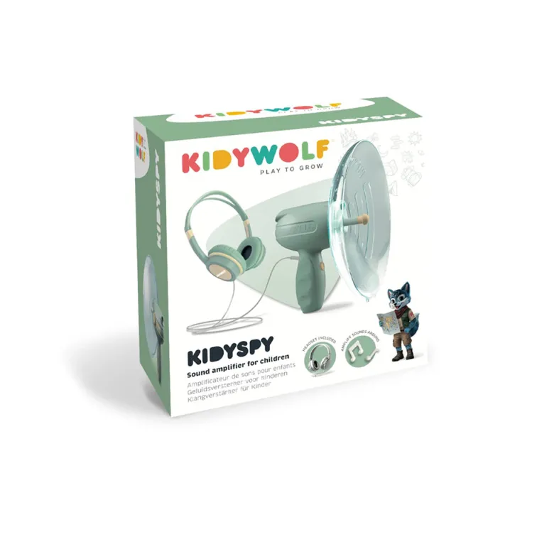 Kidyspy, Sound Amplifier including Headset – Green