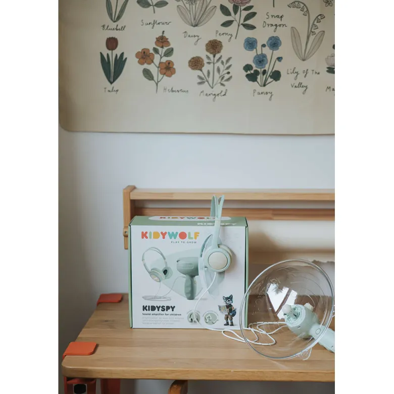 Kidyspy, Sound Amplifier including Headset – Green