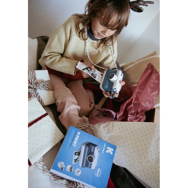 Kidywolf Instant Print Camera for Kids, Blue