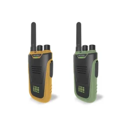 Kidywolf Walkie Talkie for Kids, Kidytalk - Green/Orange
