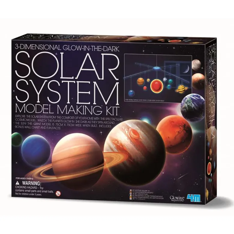 KidzLabs Experiment Kit – 3D Solar System Mobile Construction Set