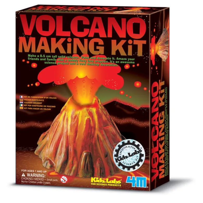 KidzLabs Experiment Kit - Volcano Assembly Set