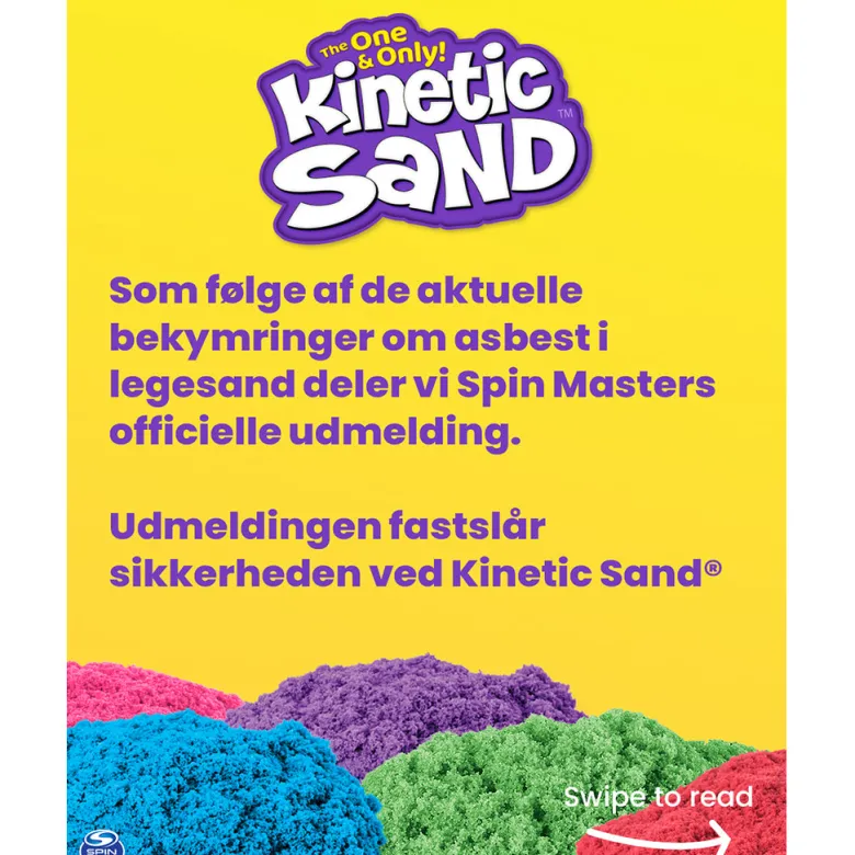 Kinetic Sand, Magic Sand, Neon Box - 3 Assorted Colors