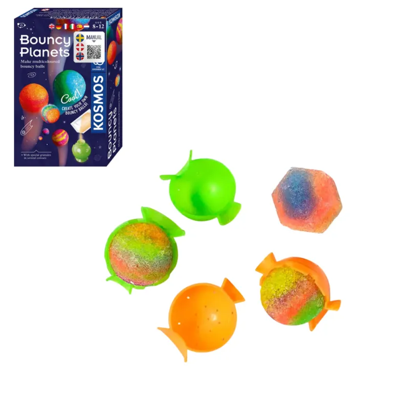 Kosmos Experiment Set: Make Bouncy Balls That Look Like Planets