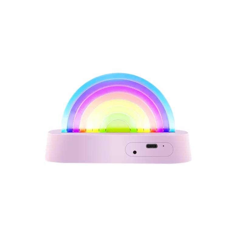 Lalarma Dancing Rainbow Lamp, Purple