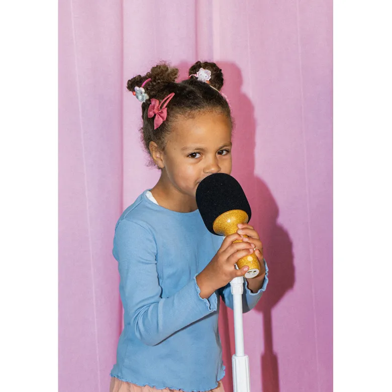 Lalarma Glitter Grove Microphone, Pink