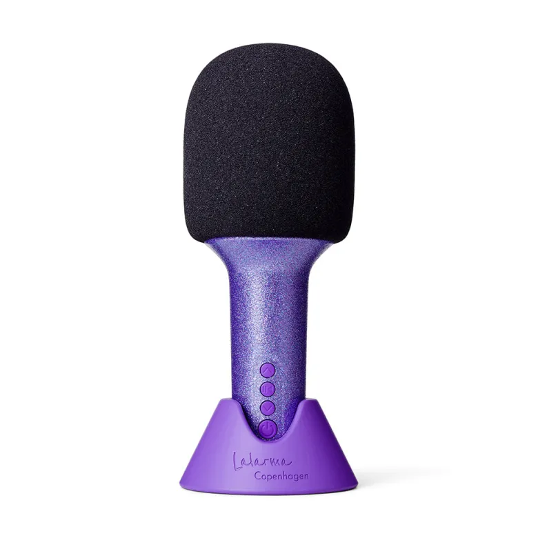 Lalarma Glitter Grove Microphone, Purple