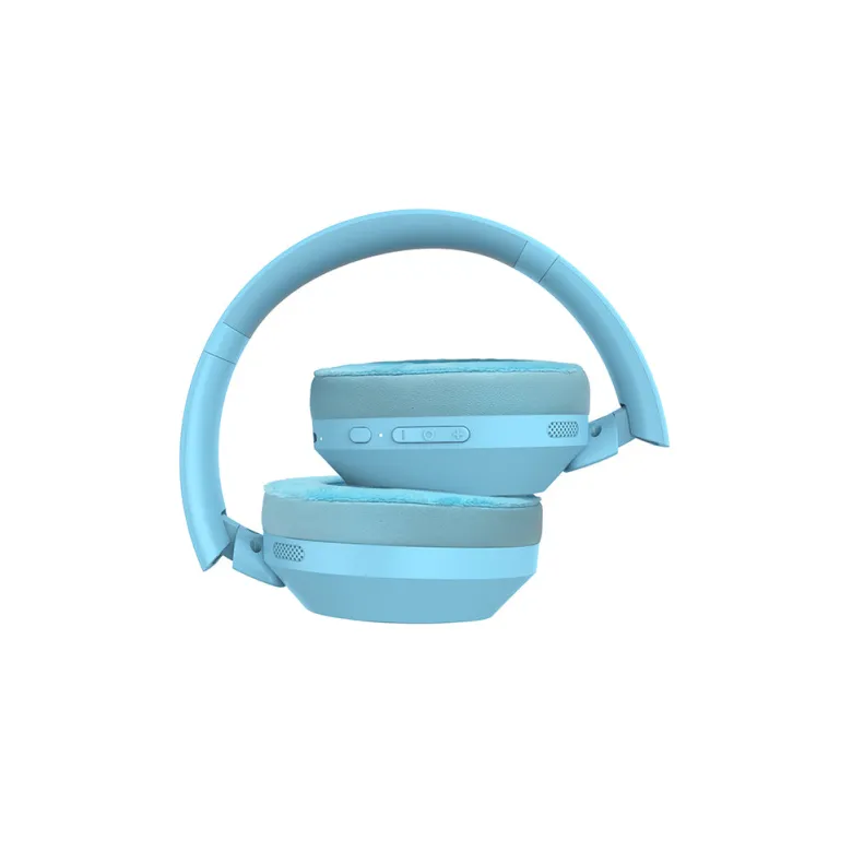 Lalarma Hybrid Active Noise-Cancelling Headphones for Kids - Blue