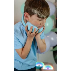 Lalarma Hybrid Active Noise-Cancelling Headphones for Kids - Blue