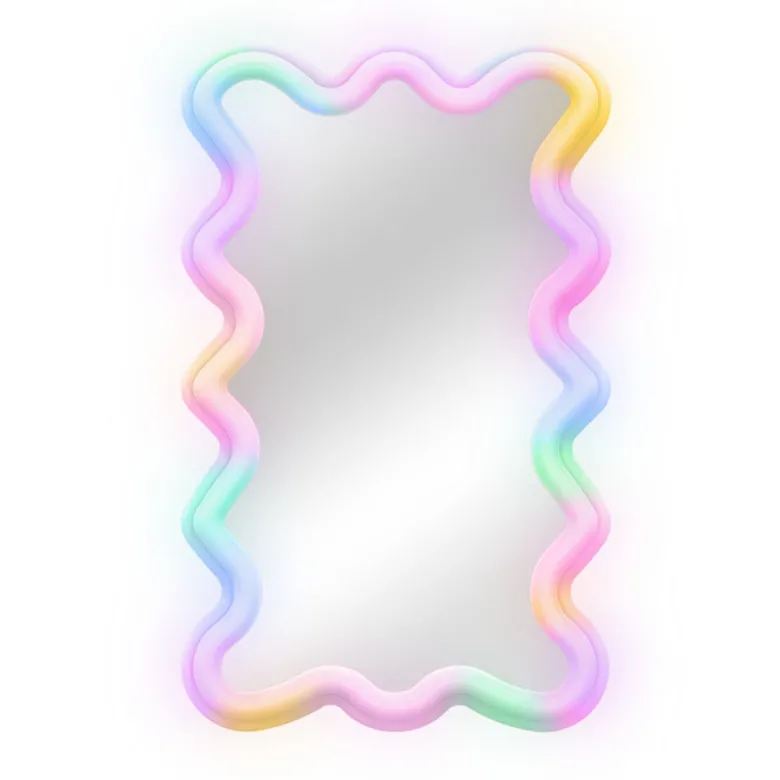 Lalarma Magical Luminous Mirror, Magic Glow Mirror - Small