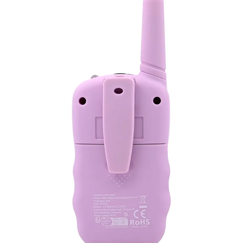Lalarma Walkie Talkie for Kids, Purple