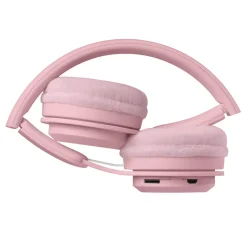 Lalarma Wireless Headphones with Max 85 dB, Rose Pastel