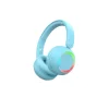 Lalarma Wireless Headphones with Lights, for Teens and Kids - Blue