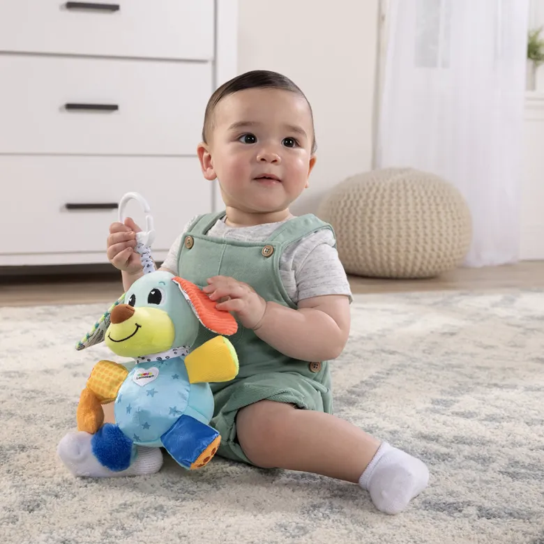 Lamaze Pupsqueak, Sound-Enabled Dog Toy