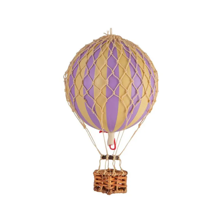 Lavender Hot Air Balloon - 8.5 cm