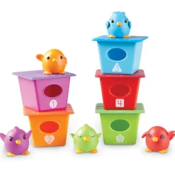 Learning Resources Learn About Numbers and Colors - Bird Activity Set