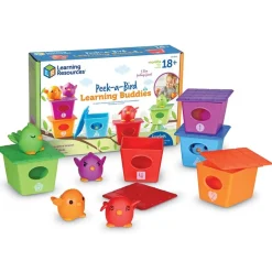 Learning Resources Learn About Numbers and Colors - Bird Activity Set