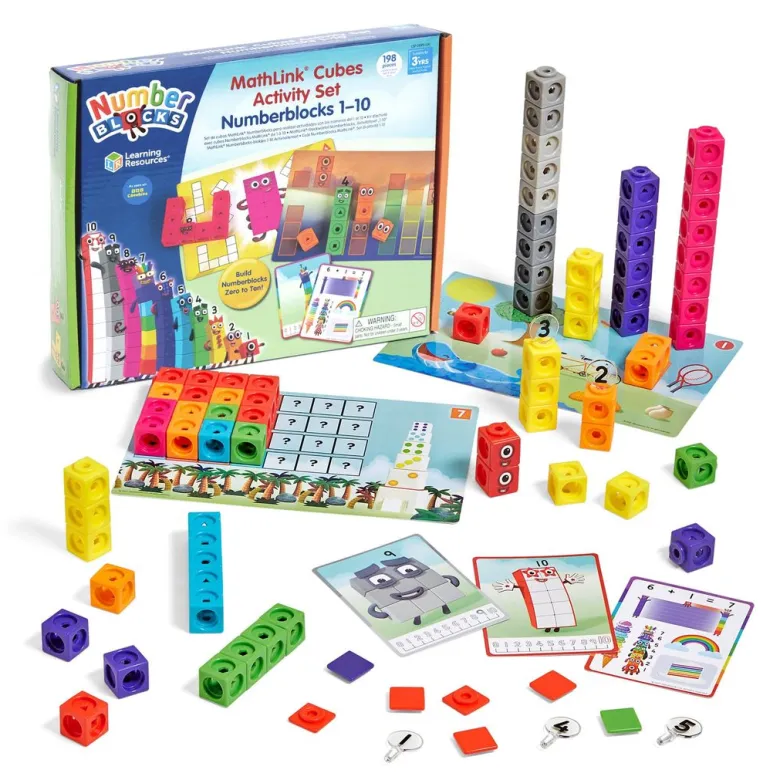 Learning Resources Numberblocks® - Activity Set with Numbers 1-10