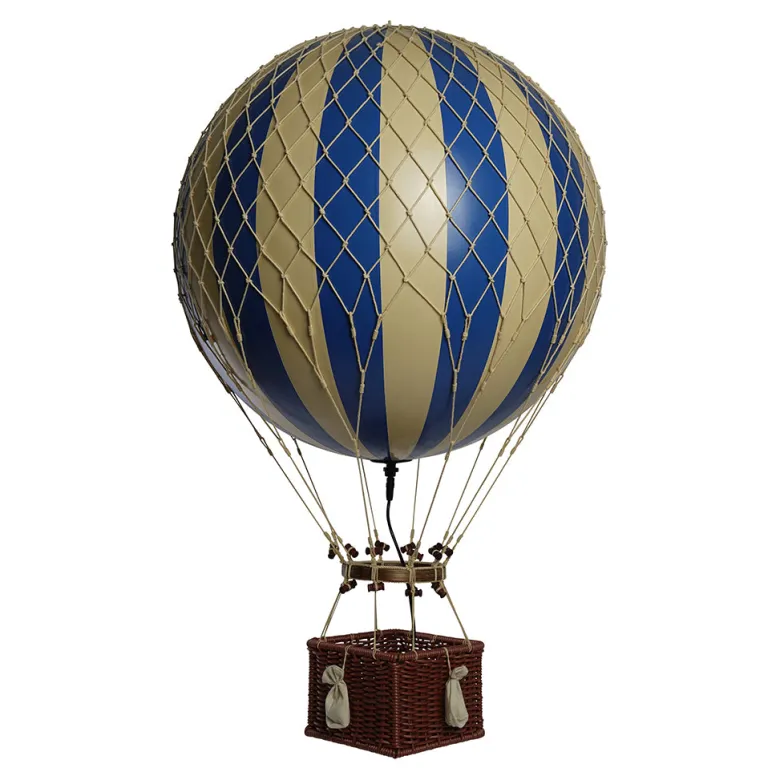 LED Balloon, Jules Verne Blue - 42 cm