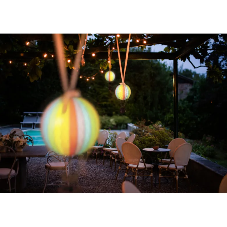 LED Balloon, Jules Verne Rainbow - 42 cm