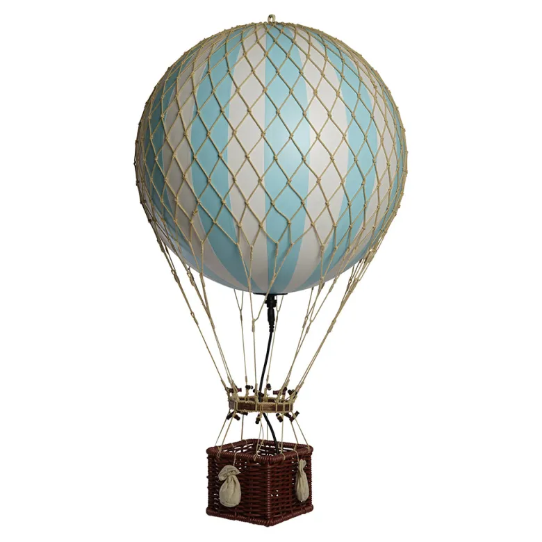 LED Balloon, Royal Aero Blue Light - 32 cm