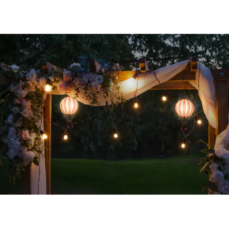 LED Balloon, Royal Aero Blue Light - 32 cm