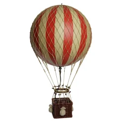 LED Balloon, Royal Aero True Red - 32 cm
