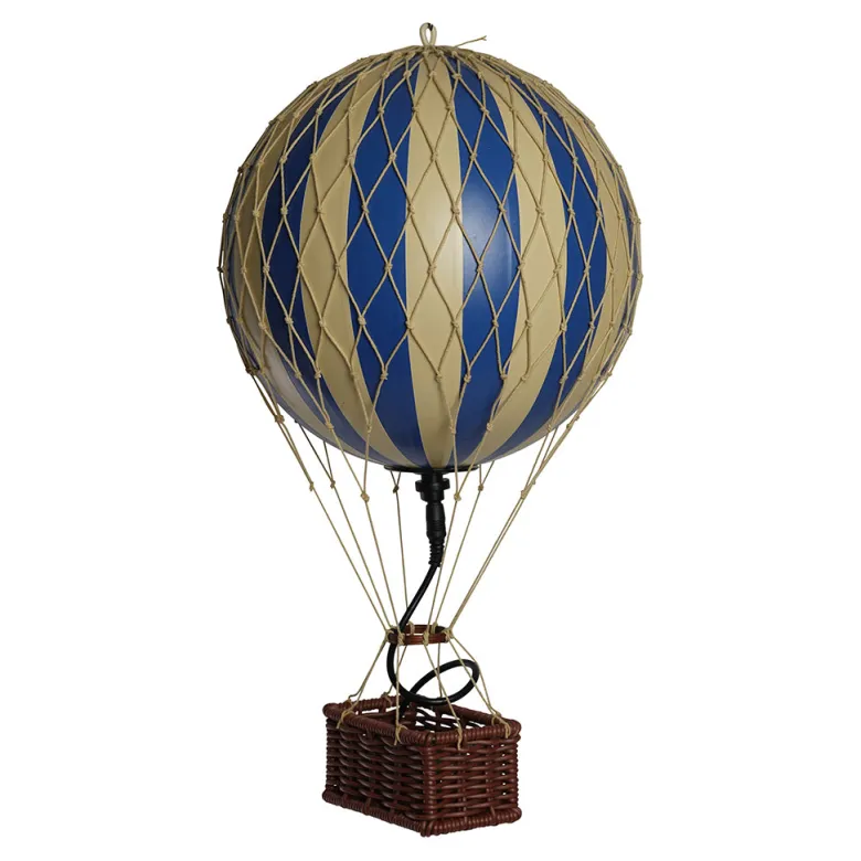 LED Balloon, Travel Light Blue - 18 cm